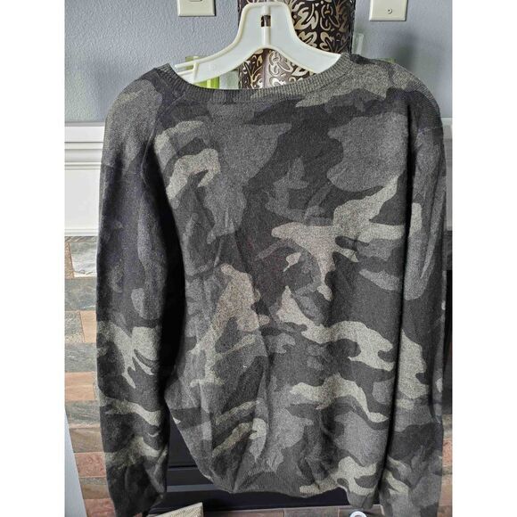 AMICALE​ Crewneck 100% Cashmere Sweater Medium - Picture 1 of 8